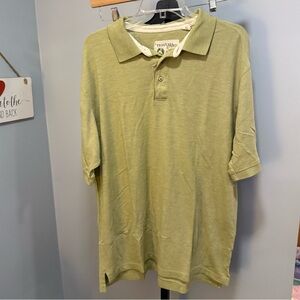 Tehama Green Green Short Sleeve Polo Shirt, size XL
